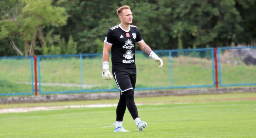 Mieszko Materna grał w młodzieżowych zespołach Wdy w latach 2017-19. Ostatnie trzy sezony spędził w akademii Jagiellonii Białystok (fot. Sławomir Wojciechowski)