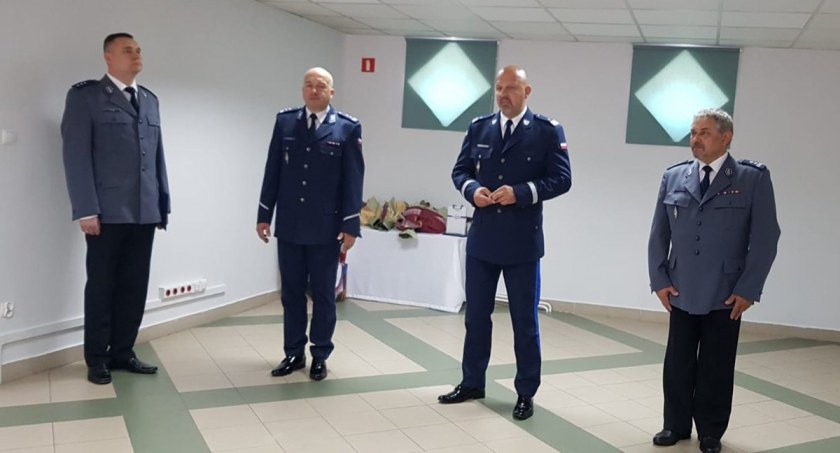 Zdjęcia oficjalne pożegnanie Pierwszego Zastępcy Komendanta Powiatowego Policji w Świeciu fot. KPP w Świeciu