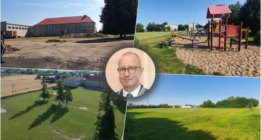 Wszystkie kompleksy sportowo-rekreacyjne powstaną w pobliżu szkół/zdjęcia Maciej Rakowicz, wójt gminy Jeżewo