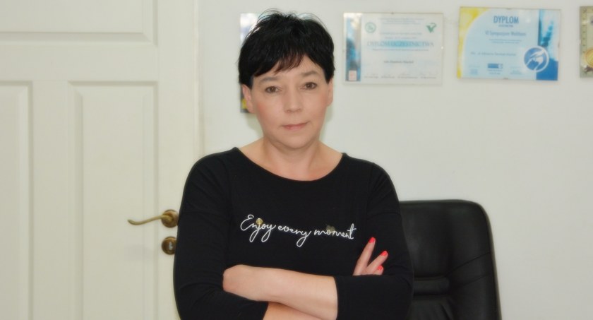 Sylwia Langowska, właścicielka sklepu zoologicznego w Świeciu, zdjęcie: ŁS