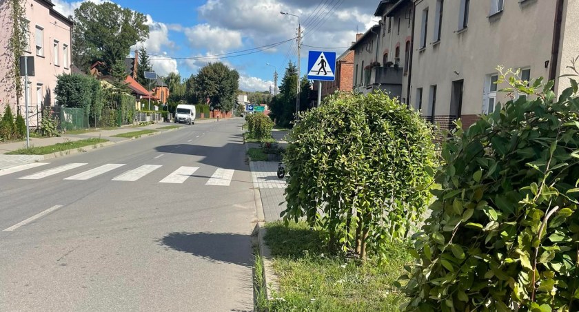 Przejście dla pieszych w Grucznie, zdjęcie nadesłane
