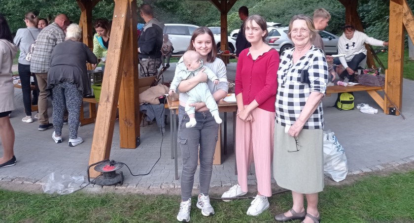 Ognisko w Gródku dla uchodźców z Ukrainy, Zdjęcia SP