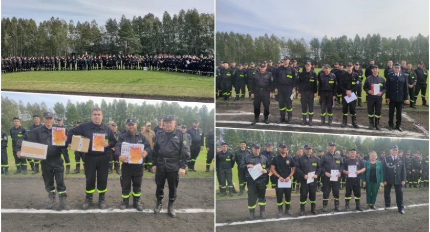 Zdjęcia z Gminnych Zawodów Sportowo - Pożarniczych w Lnianie