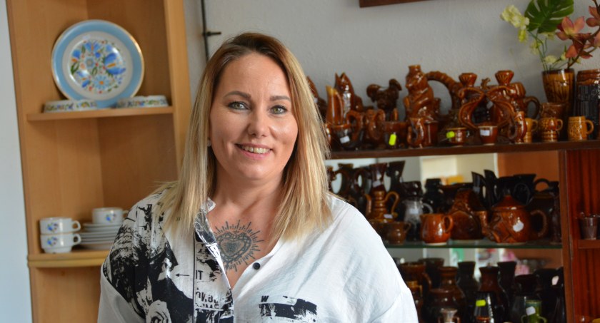 Pani Agnieszka w Studio 27. Zdjęcie: ŁS