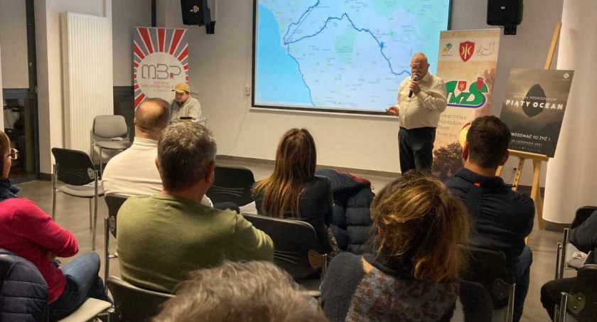 Na zdjęciu, relacja z podróży z V edycji Festiwalu podróżników Piąty Ocean