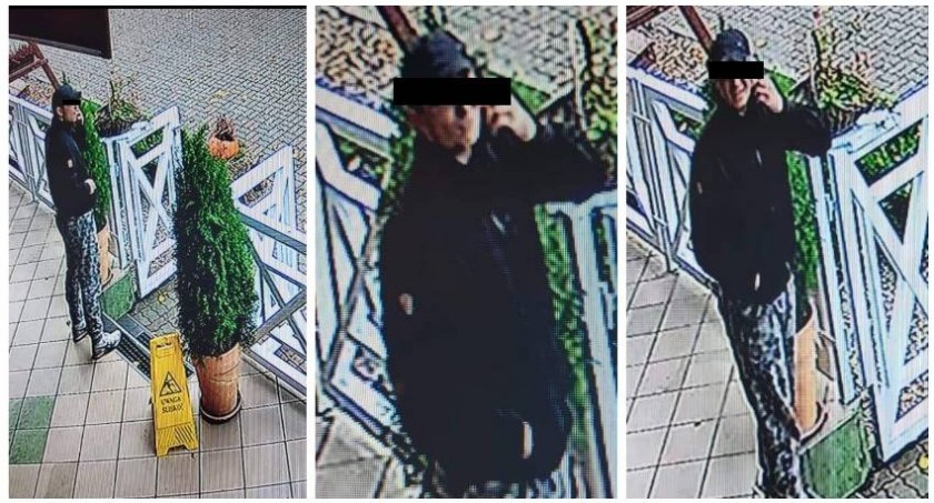 zdjęcia, napadł barmana i okradł restauracje w Tleniu / fot: archiwum restauracji