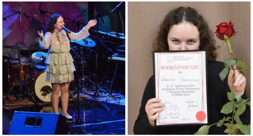 zdjęcia, Karolina Karpińska oczarowała publiczność / fot: SP