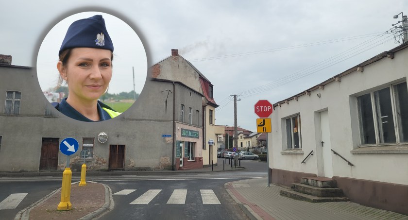Pod znakiem „stop” na ulicy Kościuszki zamontowano tablicę, która informuje o dwóch drogach podporządkowanych