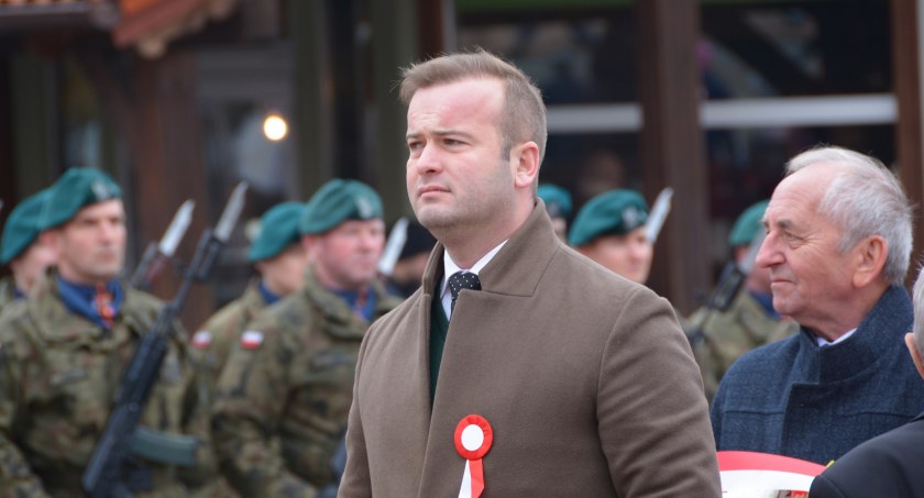 11 listopada -Święto Niepodległości na świeckim rynku, foto: ŁS