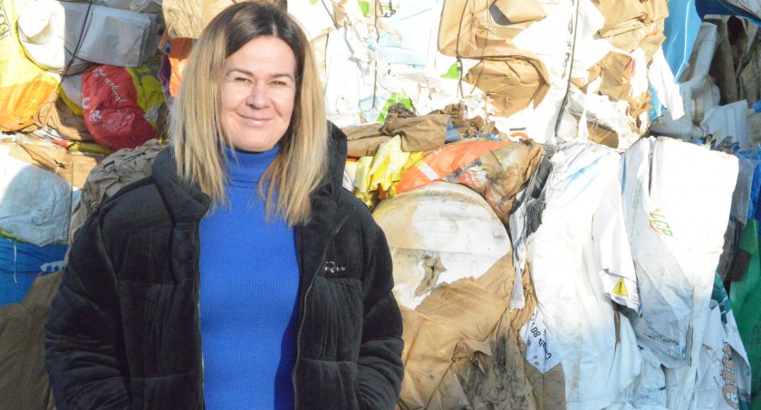 Na zdjęciu Małgorzata Karnowska właścicielka Kar-Sur z Wielkiego Konopatu