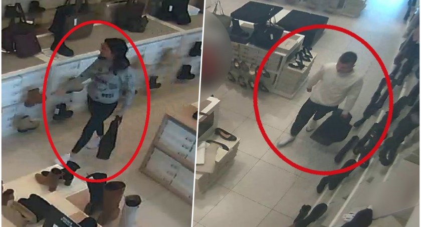 Ukradli buty i galanterię skórzaną ze sklepu CCC w Świeciu/zdjęcie: KPP w Świeciu