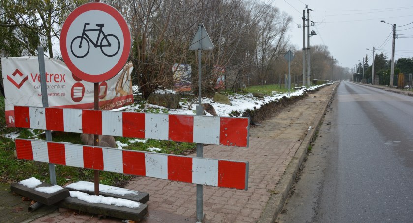 Prace remontowe na ul. Wodnej. Foto: ŁS