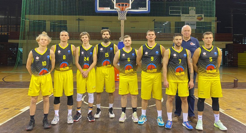 Drużyna MIG Gliwice zajęła 5. miejsce. Przemysław Dolny z nr 15 (fot. FB DIBF EuroCup Warsaw)