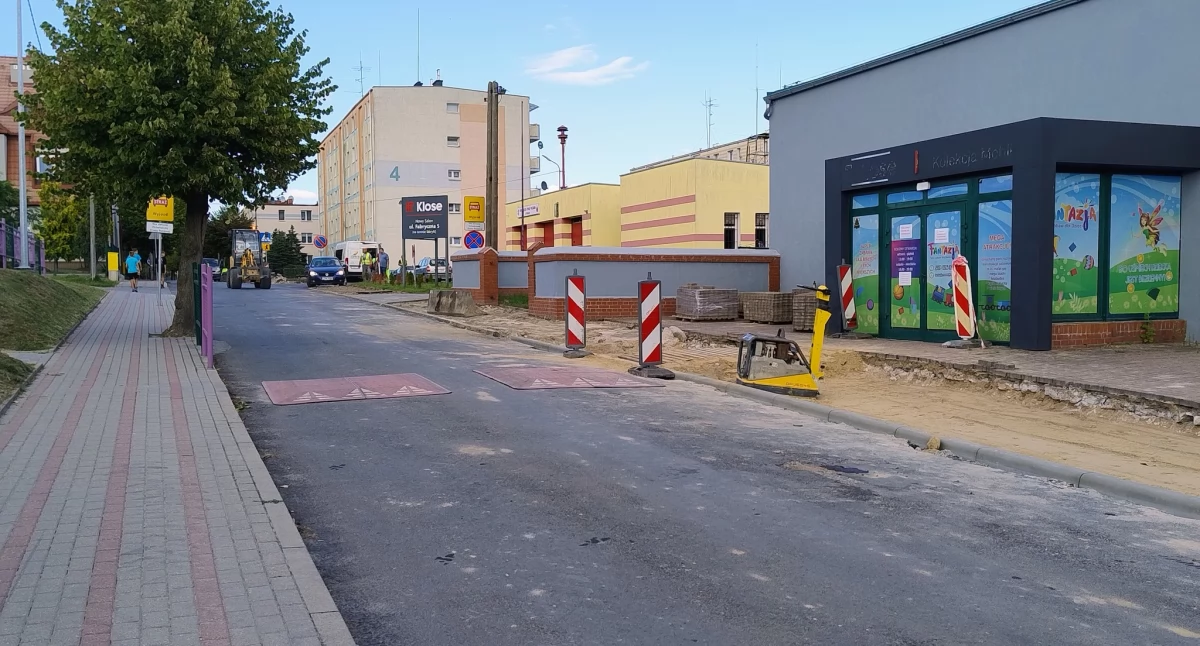 Inwestycje, Aleja Nowem przebudowa - zdjęcie, fotografia