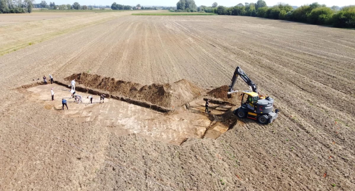 Historia, Prace archeologiczne Chrystkowie Badają pozostałości osady sprzed ponad - zdjęcie, fotografia