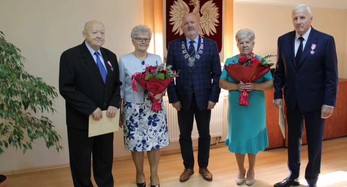 Para tygodnia, Złote Jubileusz lecia pożycia małżeńskiego gminy Drzycim - zdjęcie, fotografia