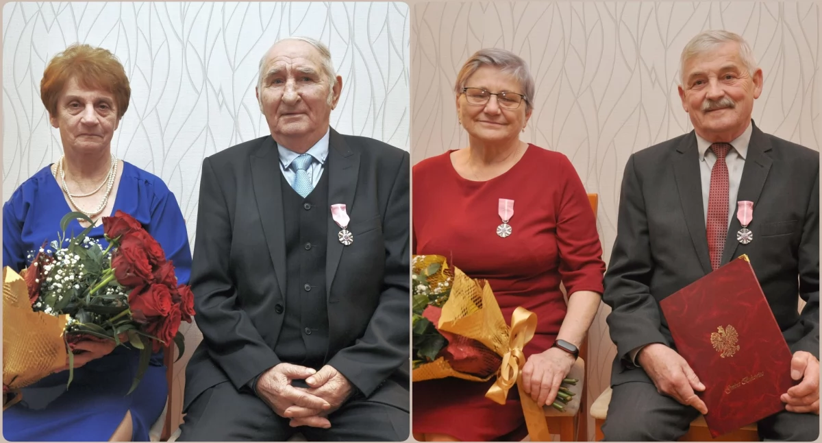 Jubileusz, gminy Bukowiec uhonorowane okazji lecia pożycia małżeńskiego - zdjęcie, fotografia