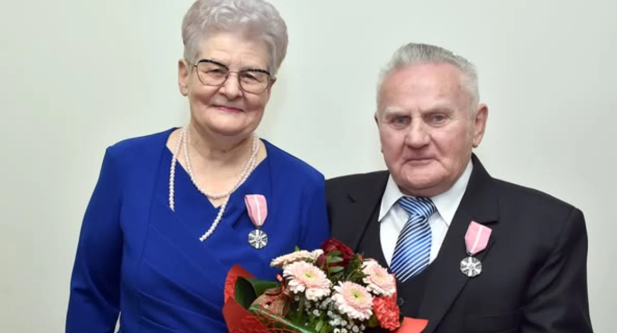 Jubileusz, Elżbieta Gabriel obchodzili złote recepta szczęśliwy związek - zdjęcie, fotografia