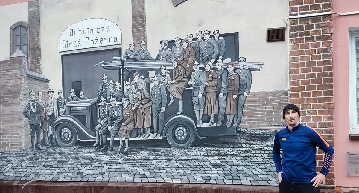 Historia, Gotowe wszystkie murale Świeciu przedstawiają - zdjęcie, fotografia