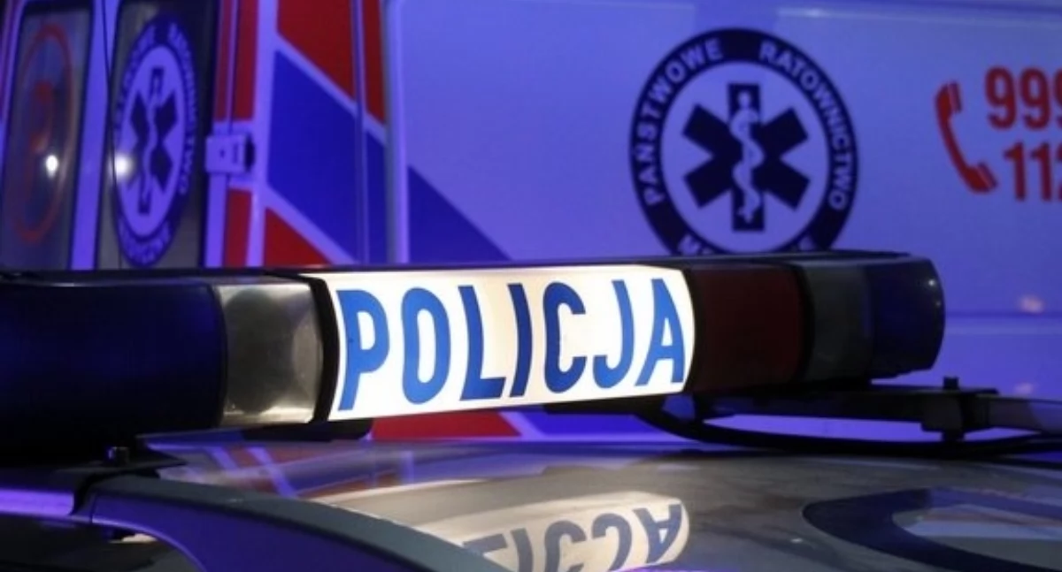 Akcja policji, Dramatyczne chwile powiecie świeckim Reanimowano młodą kobietę - zdjęcie, fotografia