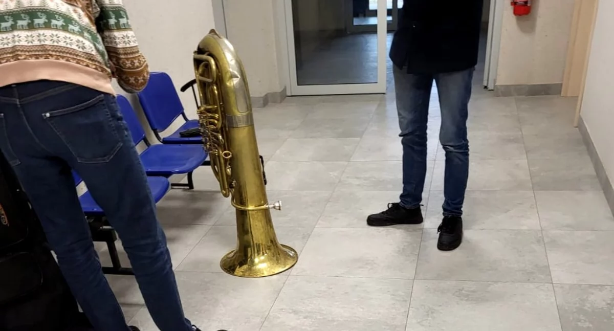 Kronika kryminalna , Orkiestra dęta Świekatowa została okradziona historia jednak szczęśliwe zakończenie - zdjęcie, fotografia