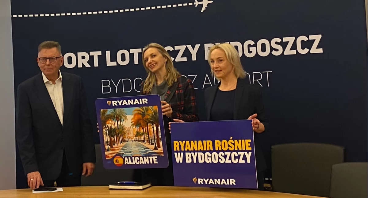 Komunikacja, Ryanair ogłosił swój rozkład lotów Bydgoszczy Dokąd polecimy - zdjęcie, fotografia