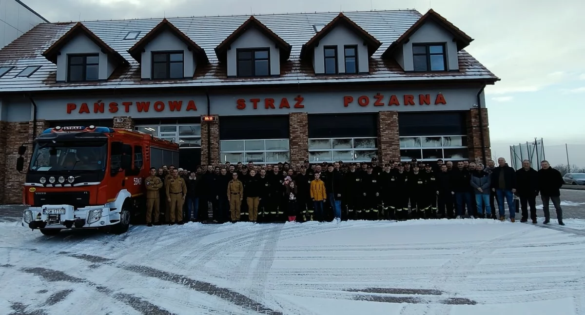 Uroczystości, święta i obchody, Przemysław Linder przeszedł emeryturę pożegnali strażacy [ZDJĘCIA] - zdjęcie, fotografia