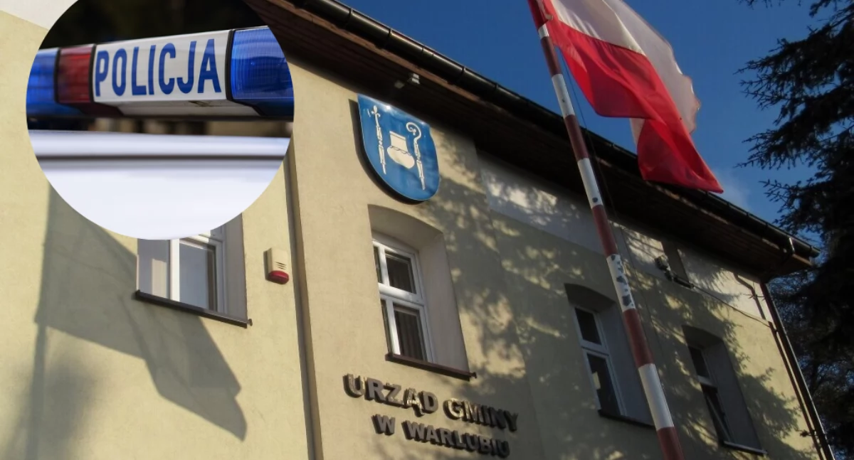 Kronika kryminalna , Urzędu Gminy Warlubiu Chodzi oszustów - zdjęcie, fotografia