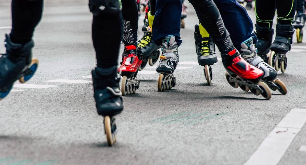 Pozostałe sporty, Warsztaty rolkowe Świeciu Wydarzenie dzieci dorosłych - zdjęcie, fotografia