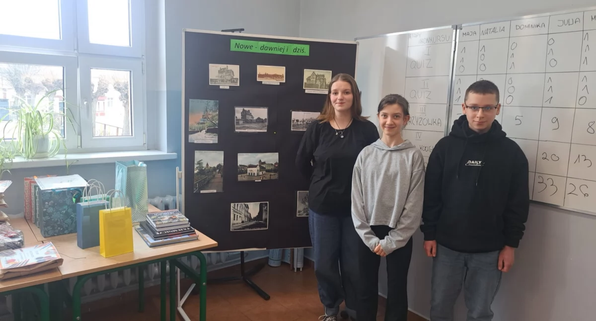 Edukacja, swojej gminie wiedzą bardzo dużo Nowem przeprowadzono konkurs - zdjęcie, fotografia