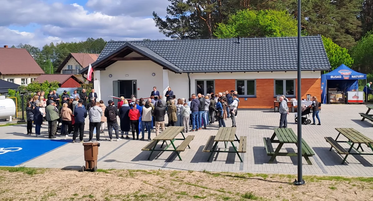 Inwestycje, Łążku mają Centrum Integracji Społecznej Dokonano otwarcia [ZDJĘCIA] - zdjęcie, fotografia