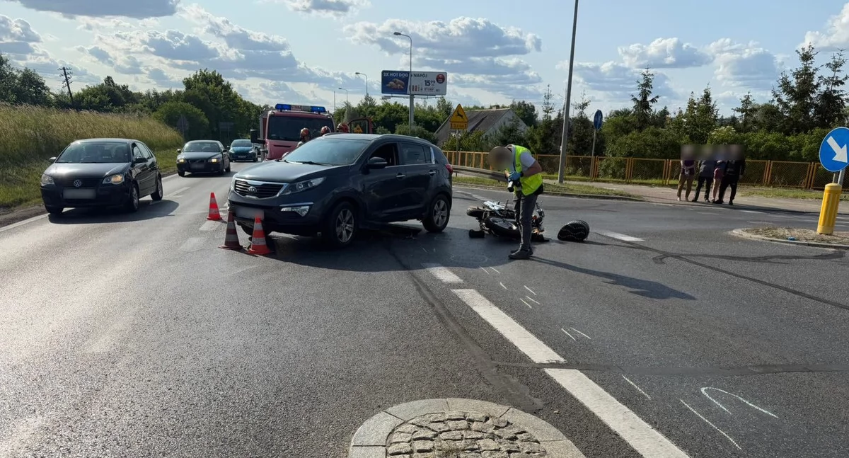 Wypadek drogowy, Tragiczny finał wypadku Michalu Mężczyzna zmarł szpitalu - zdjęcie, fotografia