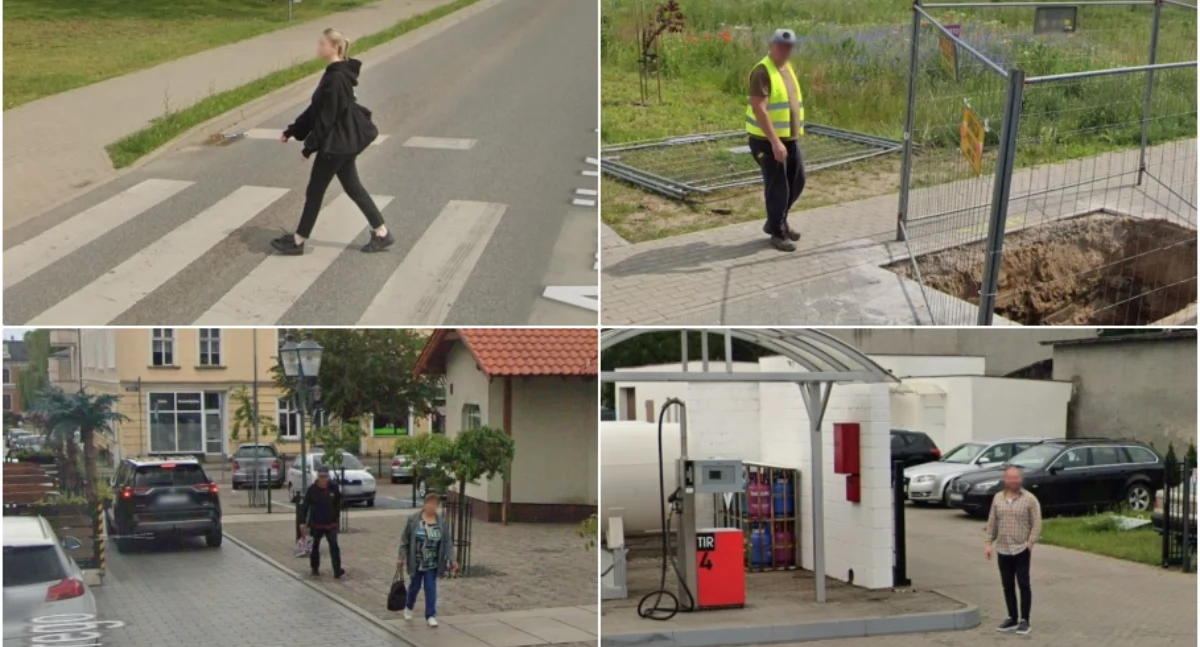 Czas wolny, Przyłapani Świeciu Google Street Rozpoznajesz kogoś [ZDJĘCIA] - zdjęcie, fotografia