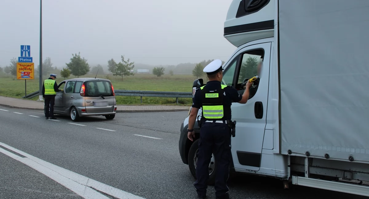 Piraci drogowi, Policjanci prowadzili wzmożone działania rejonie autostrady Podano wyniki - zdjęcie, fotografia