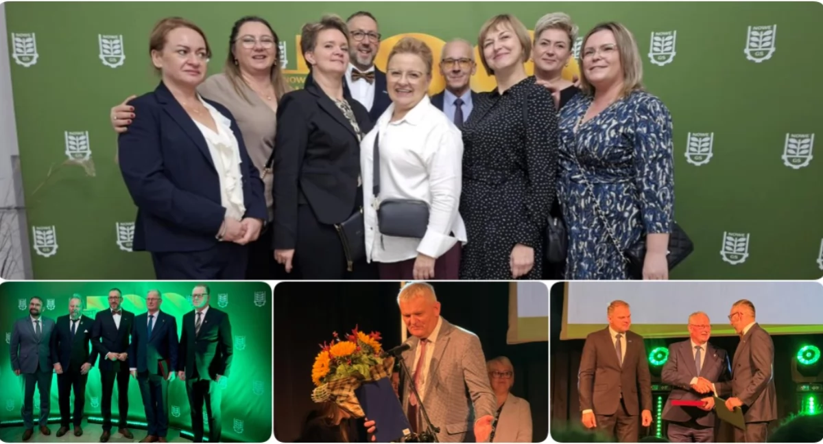 Jubileusz, Gminna Spółdzielnia Samopomoc Chłopska Nowem świętowała wyjątkowy jubileusz - zdjęcie, fotografia