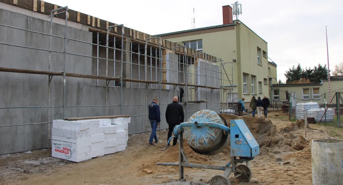 Inwestycje, rozbudowa szkoły Gródku Zobaczcie zdjęcia inwestycji [FOTO] - zdjęcie, fotografia