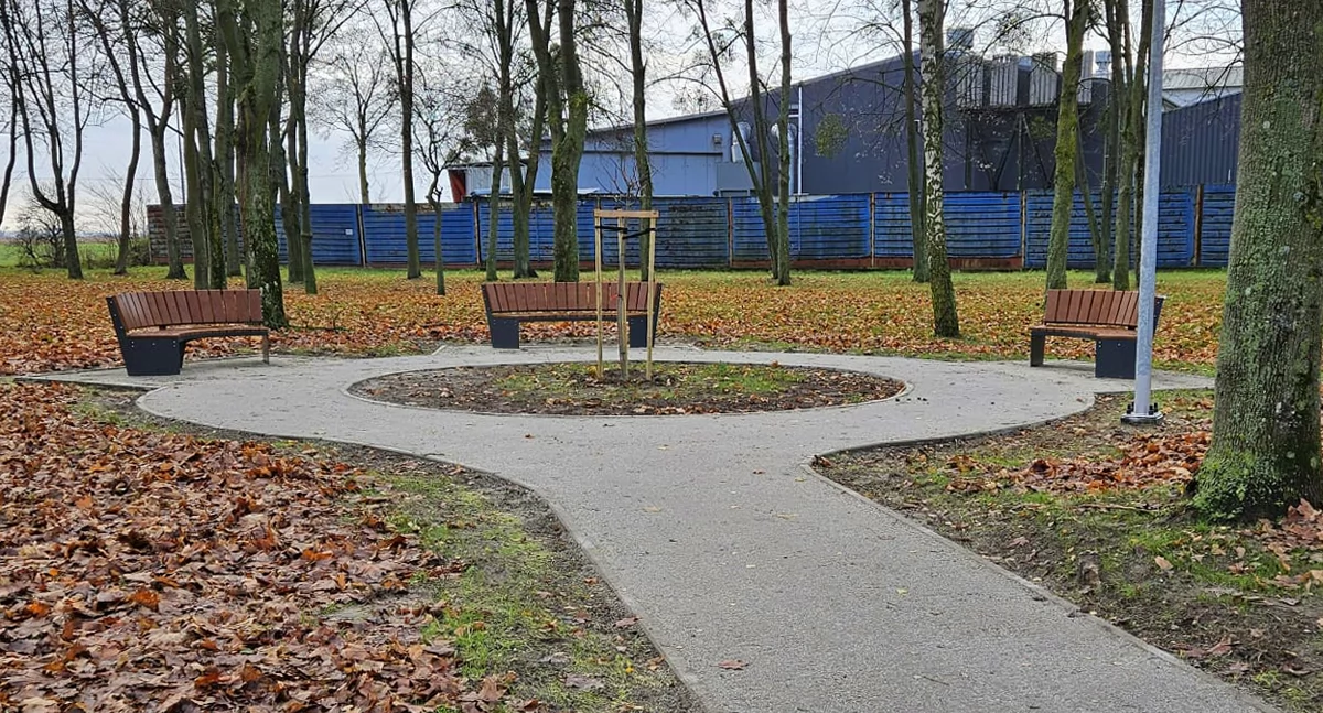 Inwestycje, Zmiany parku Sulnowie Zakończono prace - zdjęcie, fotografia