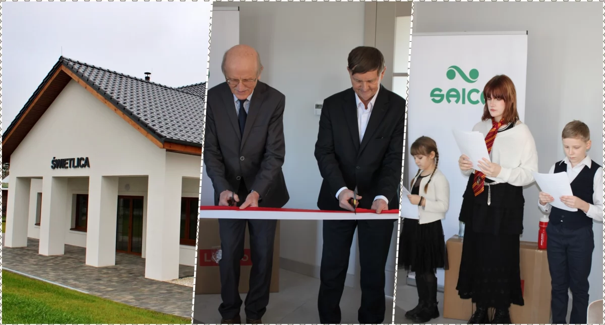 Inwestycje, dobrą wiadomość świetlica Polednie oficjalnym otwarciu - zdjęcie, fotografia