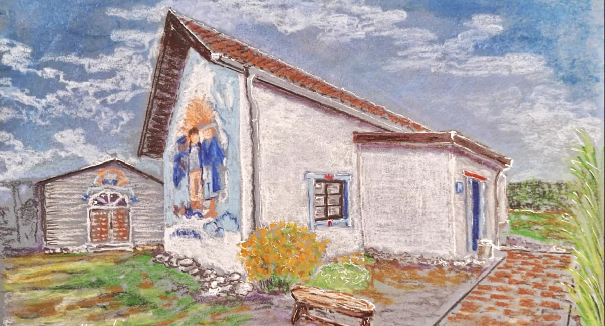 Wystawa, Wiejskie pejzaże Świeckiego Kociewia Przed wernisaż wystawy - zdjęcie, fotografia