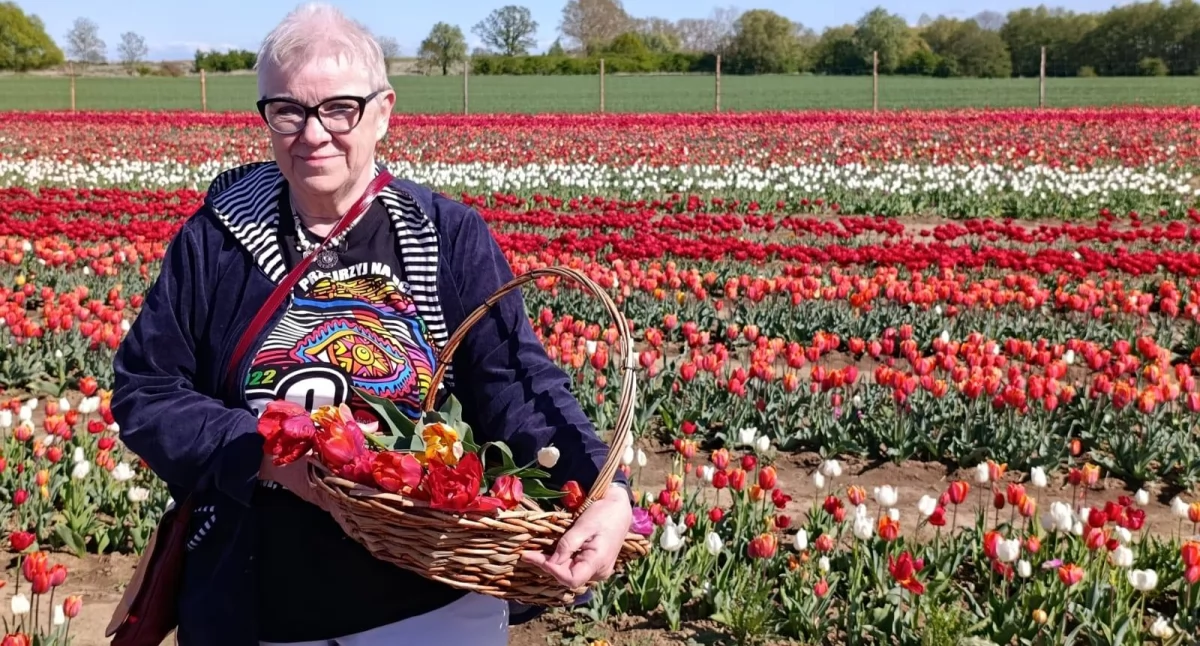 Na zdjęciu Jolanta Piekarska - autorka książki „Warto. Naprawdę warto