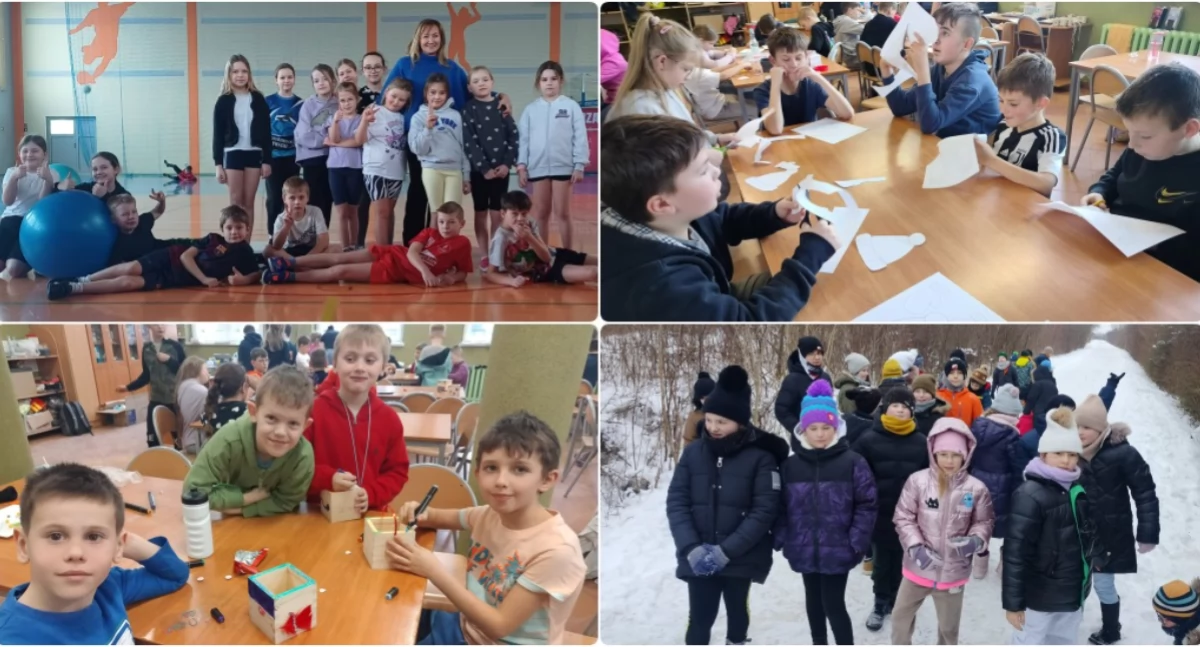 Czas wolny, Aktywne ferie Nowem czasu nudę [ZDJĘCIA] - zdjęcie, fotografia