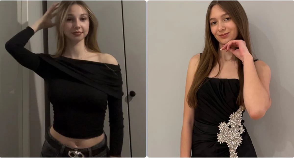 Na fotografii Marcelina Steffan z Osia oraz Oliwia Drzewiecka z Wielkiego Komorska