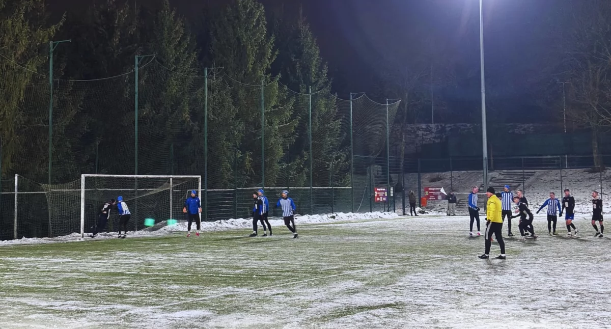 Na zdjęciu mecz sparingowy Wisły Gruczno fot. Wisła Gruczno