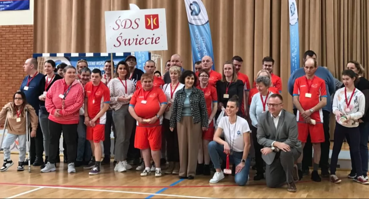 Imprezy, Sprawni Niepełnosprawni Olimpiada wesoło Świeciu - zdjęcie, fotografia