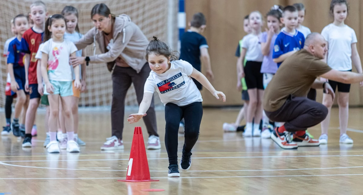 Sport szkolny, Najmłodsi rywalizowali świeckiej Finały Akcji „Polubić sport” - zdjęcie, fotografia