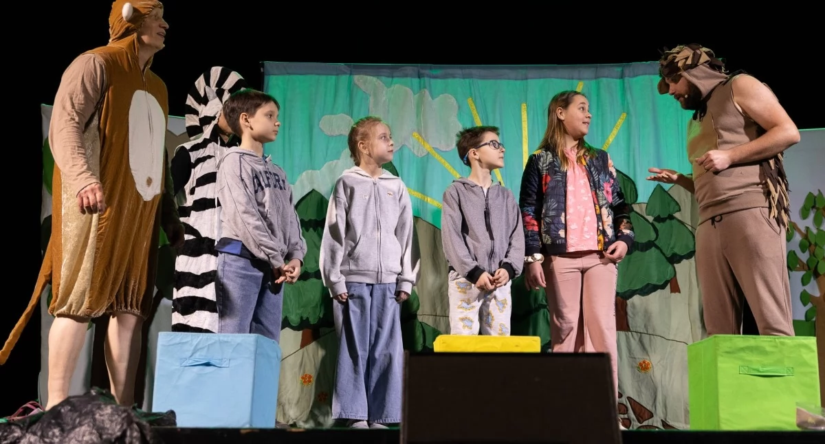 Dla dzieci, Wyjątkowy spektakl Świeciu Młodzi mieszkańcy dowiedzieli sporo klimacie [ZDJĘCIA] - zdjęcie, fotografia