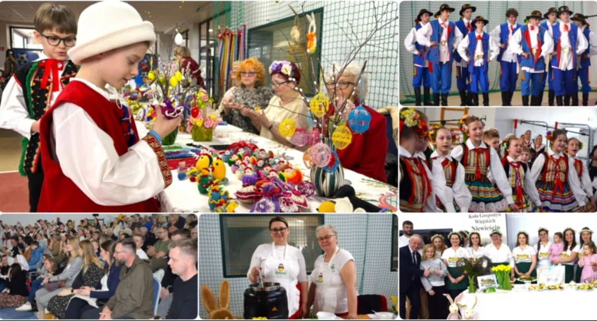 Jarmark, Pruszczu można było poczuć zbliżające święta Stół Wielkanocny [ZDJĘCIA] - zdjęcie, fotografia