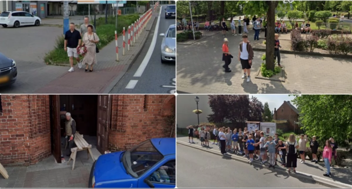 Czas wolny, Google Street ulicach Nowego przyłapały kamery - zdjęcie, fotografia