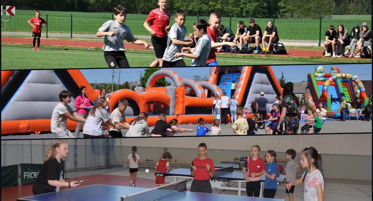 Uroczystości, święta i obchody, Sportowo rekreacyjna majówka Wiele atrakcji podczas pikniku Bukowcu - zdjęcie, fotografia