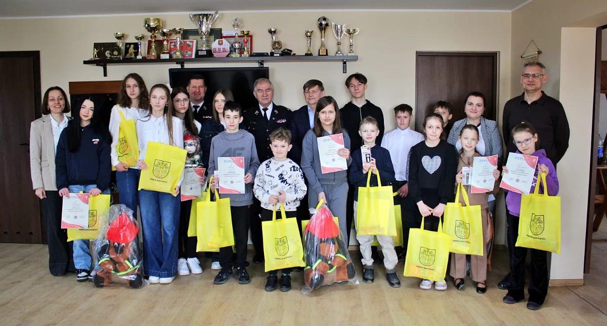 Konkursy, akcje, promocje, Znamy laureatów turnieju wiedzy pożarniczej Przedstawiamy wyniki gminnych eliminacji - zdjęcie, fotografia